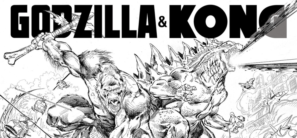 Godzilla & Kong: The Cinematic Storyboard Artbook of Richard Bennett Is Now On Kickstarter