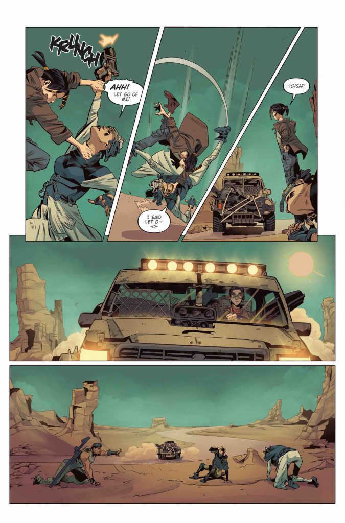 "Blade Runner: Black Lotus #1" preview page 3.