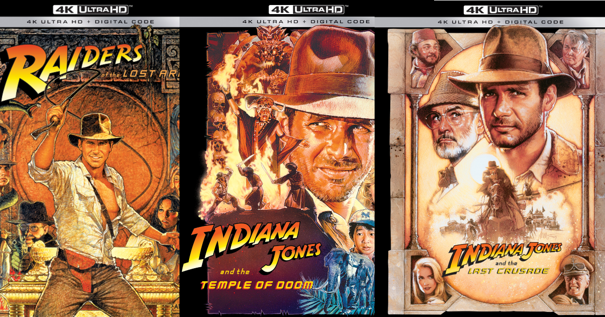 Indiana Jones Hits 4K UHD With All Four Films On June 6th