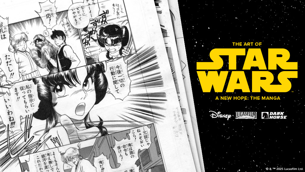 The Art Of Star Wars: A New Hope – The Manga Traditional Release & Kickstarter Announced By Dark Horse Comics [Star Wars Celebration 2025]